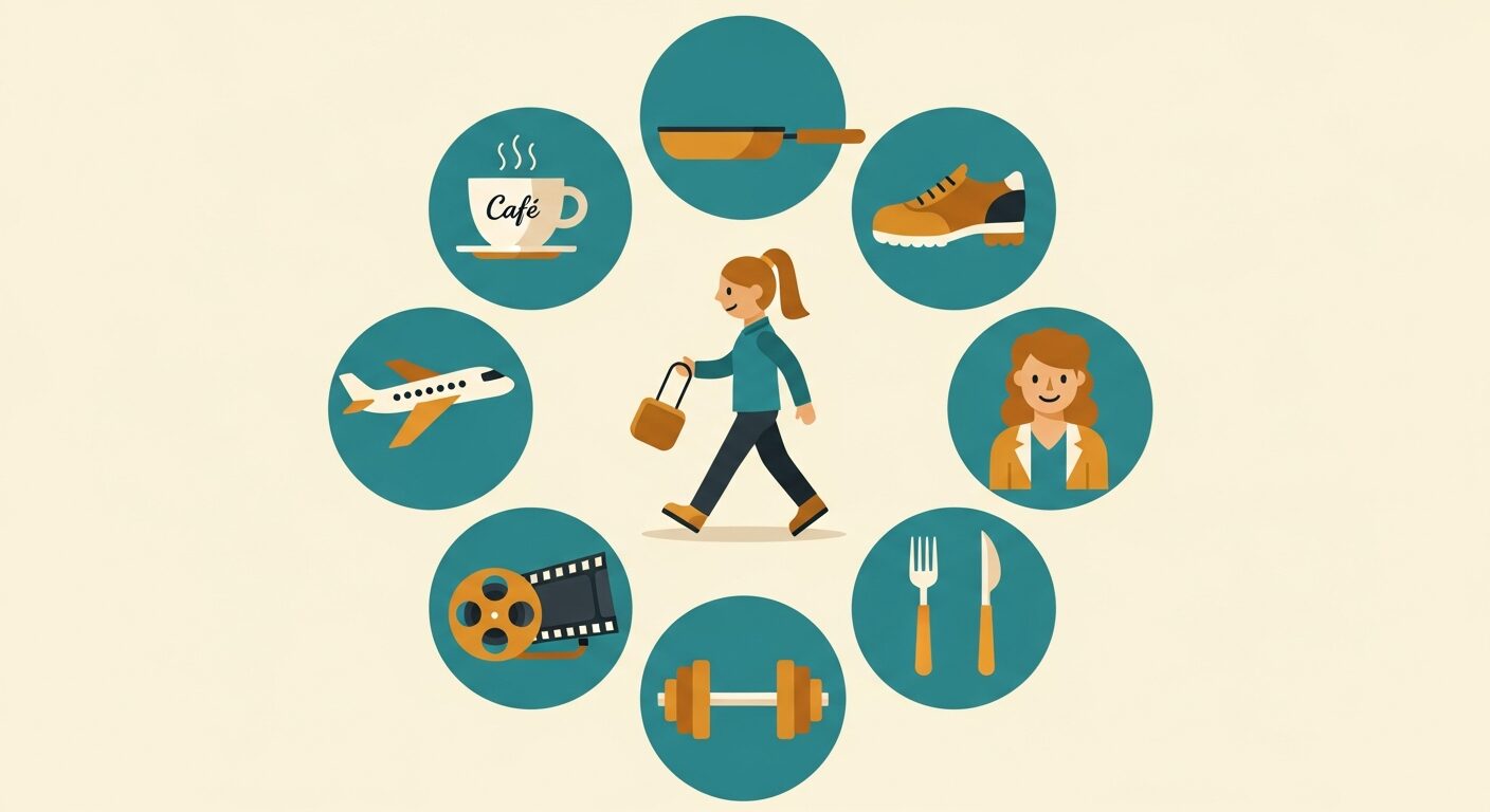 女性ウケの良い趣味7選のアイコンイラスト